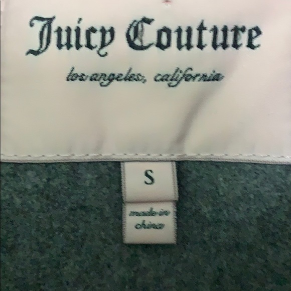 Juicy Couture grey hooded cape - Picture 3 of 6